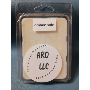 "Amber Noir" Scented Wax Melts Breakaway Tarts-Fragrance Wax Product